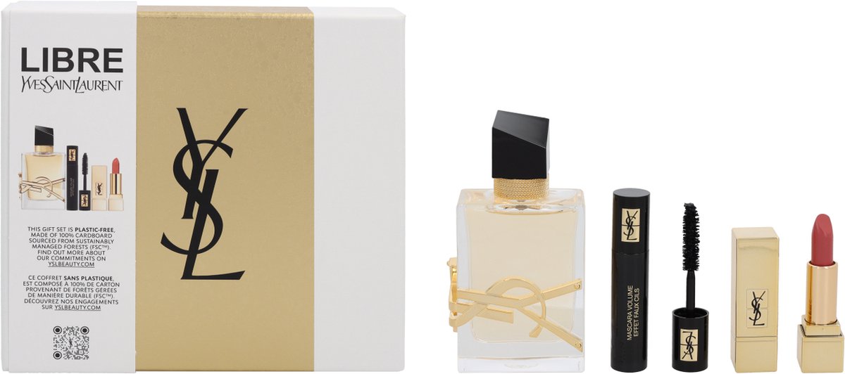 Coffret Yves Saint Laurent Libre - Vaporisateur Eau de Parfum 50 ml +  Mascara Volume... | bol.com