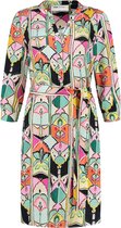 Pom Amsterdam Dames Party Paper Jurk Multicolour maat 40