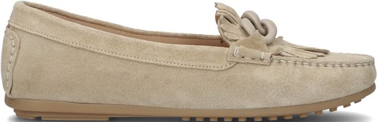 DREAM PAIRS Dames instappers lederen penny loafers mode comfortabele platte schoenen elegante schoenen, Zwarte steen, 10