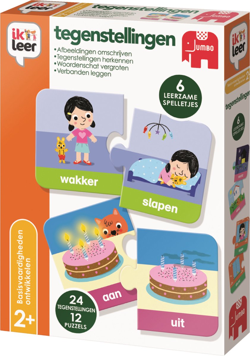 Jumbo - Ik Leer - Tegenstellingen - Educatief spel - Speelgoed vanaf 2 jaar — afbeelding 14
