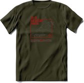 SU-35 Vliegtuig T-Shirt | Unisex leger Kleding | Dames - Heren Straaljager shirt | Army F16 | Grappig bouwpakket Cadeau | - Leger Groen - L