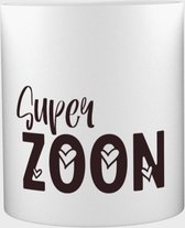 Akyol - Super zoon Mok met opdruk - zoon - Familieleden - Familie - 350 ML inhoud