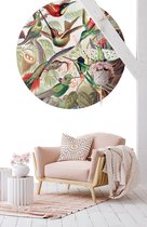 Behangcirkel Hummingbirds | ⌀ 140 cm | Wandecoratie | Wandcirkel