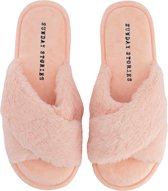 Hunkemöller Dames Accessoires Slippers Fake Fur  - Roze - maat 36/37