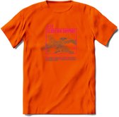 A-10 Warthog Vliegtuig T-Shirt | Unisex leger Kleding | Dames - Heren Straaljager shirt | Army F16 | Grappig bouwpakket Cadeau | - Oranje - XXL