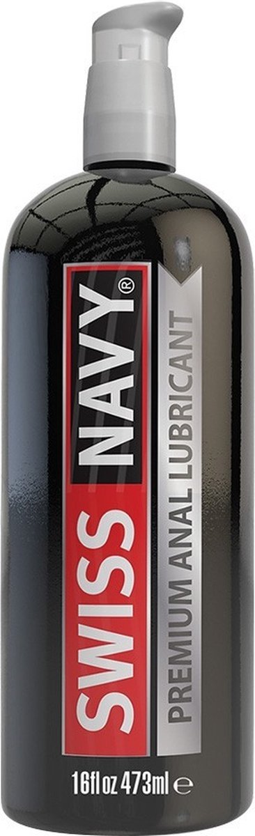 Swiss Navy - Premium Anaal Siliconen Glijmiddel 473 ml