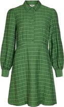 Object Jurk Objkendra L/s Dress 119 23037849 Artichoke Green Dames Maat - 42