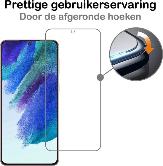 Protecteur d'écran Samsung Galaxy S21 FE Glas Trempé - Glas Trempé Samsung Galaxy S21FE Trempé - Protecteur d'écran Samsung Galaxy S21 FE