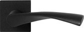 GPF8225.02 Kino deurkruk op vierkante rozet zwart, 50x50x8mm