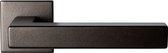 GPF1302.A1-02 Zaki+ deurkruk op vierkante rozet Dark blend, 50x50x8mm