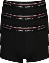 Tommy Hilfiger - Heren Onderbroeken 3-Pack Trunks Zwart - Zwart - Maat L