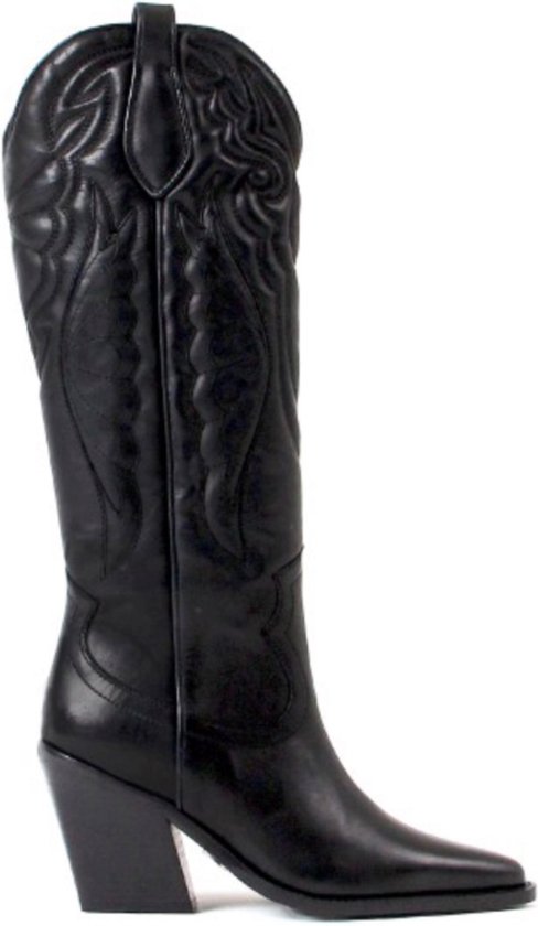 Bronx New kole 14177 Cowboylaarzen Western Laarzen Dames Zwart Maat 36 bol