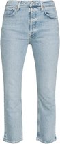 Agolde Dames Riley Jeans Blauw maat 25