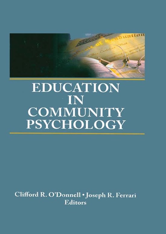 Education in Community Psychology - cover