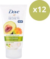 Dove Nourishing Secrets Handcrème - Avocado - 12 x 75ml