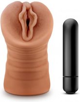 M for Men - Sofia Masturbator Met Bullet Vibrator - Vagina - Dildo - Vibrator - Penis - Penispomp - Extender - Buttplug - Sexy - Tril ei - Erotische - Man - Vrouw - Penis - Heren -