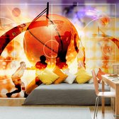 Zelfklevend fotobehang - Basketball.