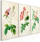 Schilderij - Floral Trio (Collection).
