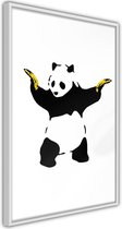 Banksy: Panda With Guns.