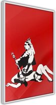 Banksy: Queen Victoria.