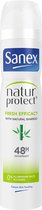 Bol.com Deodorant Spray Natur Protect 0% Fresh Bamboo Sanex 124-7131 200 ml aanbieding