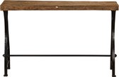 Decoways - Wandtafel 120x40x76 cm massief gerecycled hout