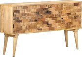 Decoways - Dressoir 120x30x70 cm massief mangohout