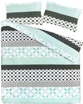 Bedlinnen gisele 125-gb multi / green 260cm x 220cm