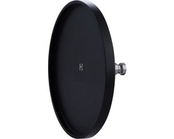 Zuignap Adapter Medium Hismith Premium KlicLok Zwart