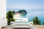 Behang - Fotobehang Uitzicht op de zee en de witte stranden van Naoshima - Breedte 420 cm x hoogte 280 cm