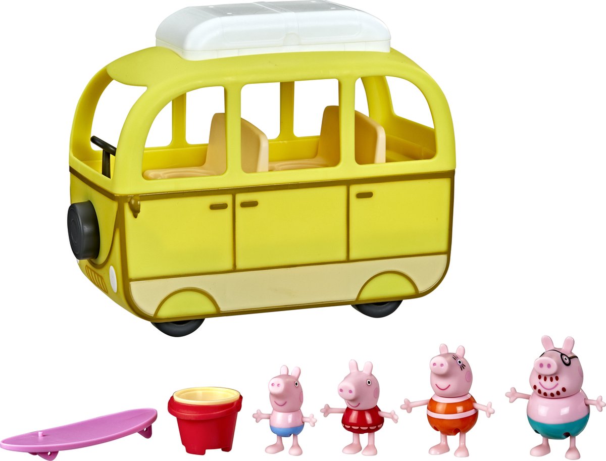 Peppa Pig: Peppa's Strand Camper - Speelfigurenset — afbeelding 7