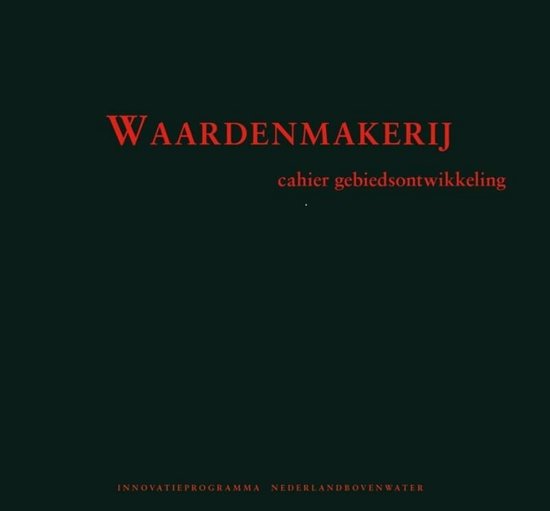 Cover van het boek 'Waardenmakerij'