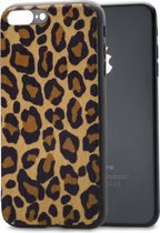 Apple iPhone 8 Plus Hoesje - Mobilize - Gelly Serie - TPU Backcover - Brown Leopard - Hoesje Geschikt Voor Apple iPhone 8 Plus