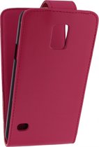 Xccess Leather Flip Case Samsung Galaxy S5 Pink