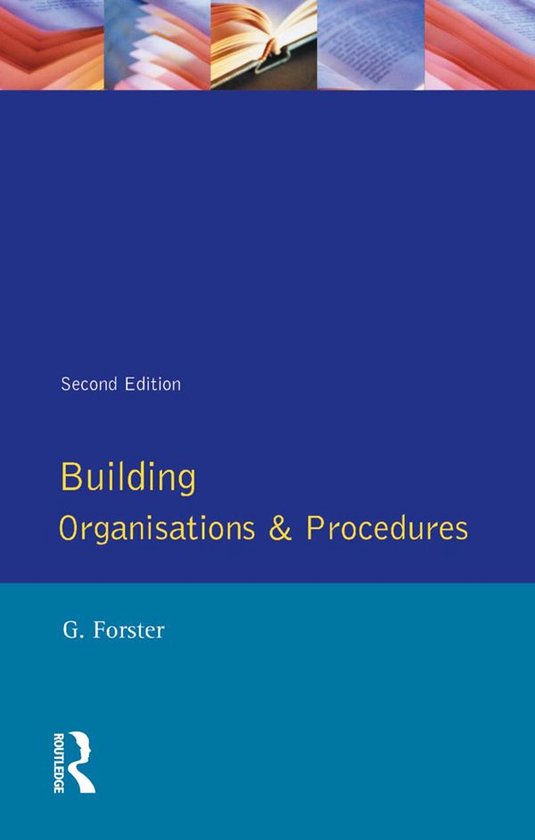 Building Organisation and Procedures - cover