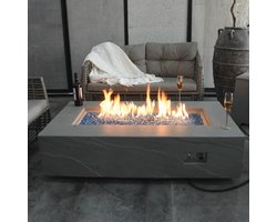 Elementi+ - Colorado Gashaard - Vuurtafels - Beton - Grijs