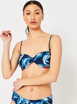 Superdry Dames Vintage bandeaubikinitop met gedraaid detail