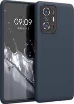 kwmobile telefoonhoesje geschikt voor Xiaomi 11T / 11T Pro - Hoesje voor smartphone - Back cover in bosbesblauw