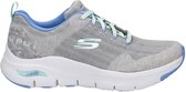 Skechers Arch Fit dames sneaker - Licht grijs - Maat 37