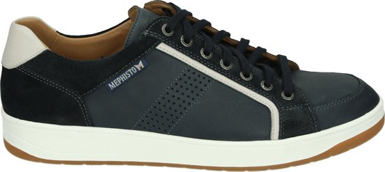 Mephisto HARRISON GRIZZLY - Volwassenen Heren sneakersVrije tijdsschoenen - Kleur: Blauw - Maat: 45