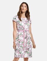 GERRY WEBER Dames Kokerjurk met bloemenmotief