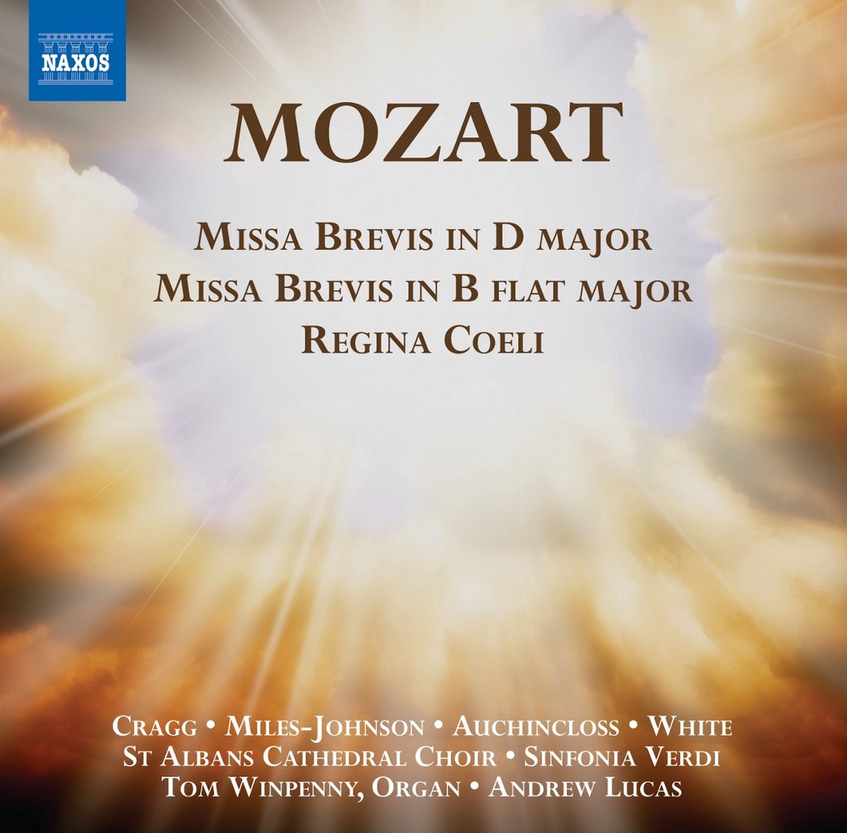 Sinfonia Verdi, St Albans Carheral Choir - Mozart: Missa Brevis / Regina Coeli (CD)