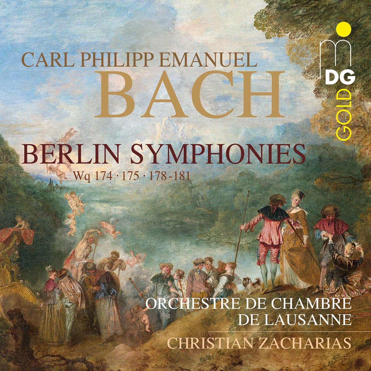 Christian Zacharias & Orchestre De Chambre De Lau - C.P.E. Bach: Berlin Symphonies (SACD)