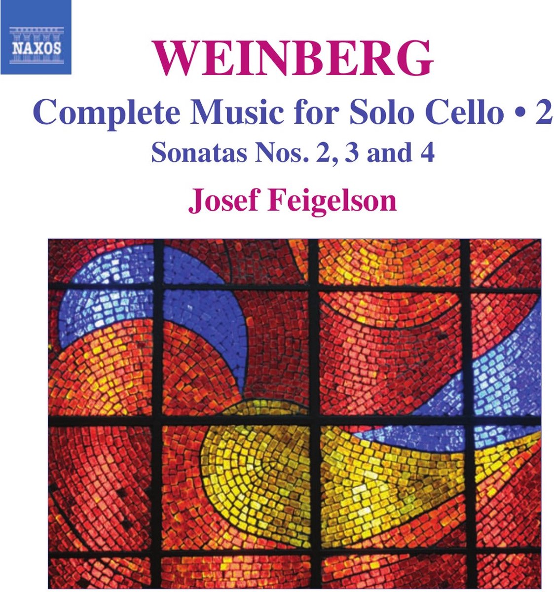 Josef Feigelsen - Weinberg: Cello Solo Sonatas Nos 2,3 & 4 (CD)