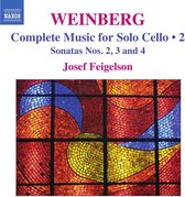 Josef Feigelsen - Cello Solo Sonatas Nos 2,3 & 4 (CD)