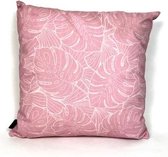 Madison sierkussen 45x45 cm Palm light pink