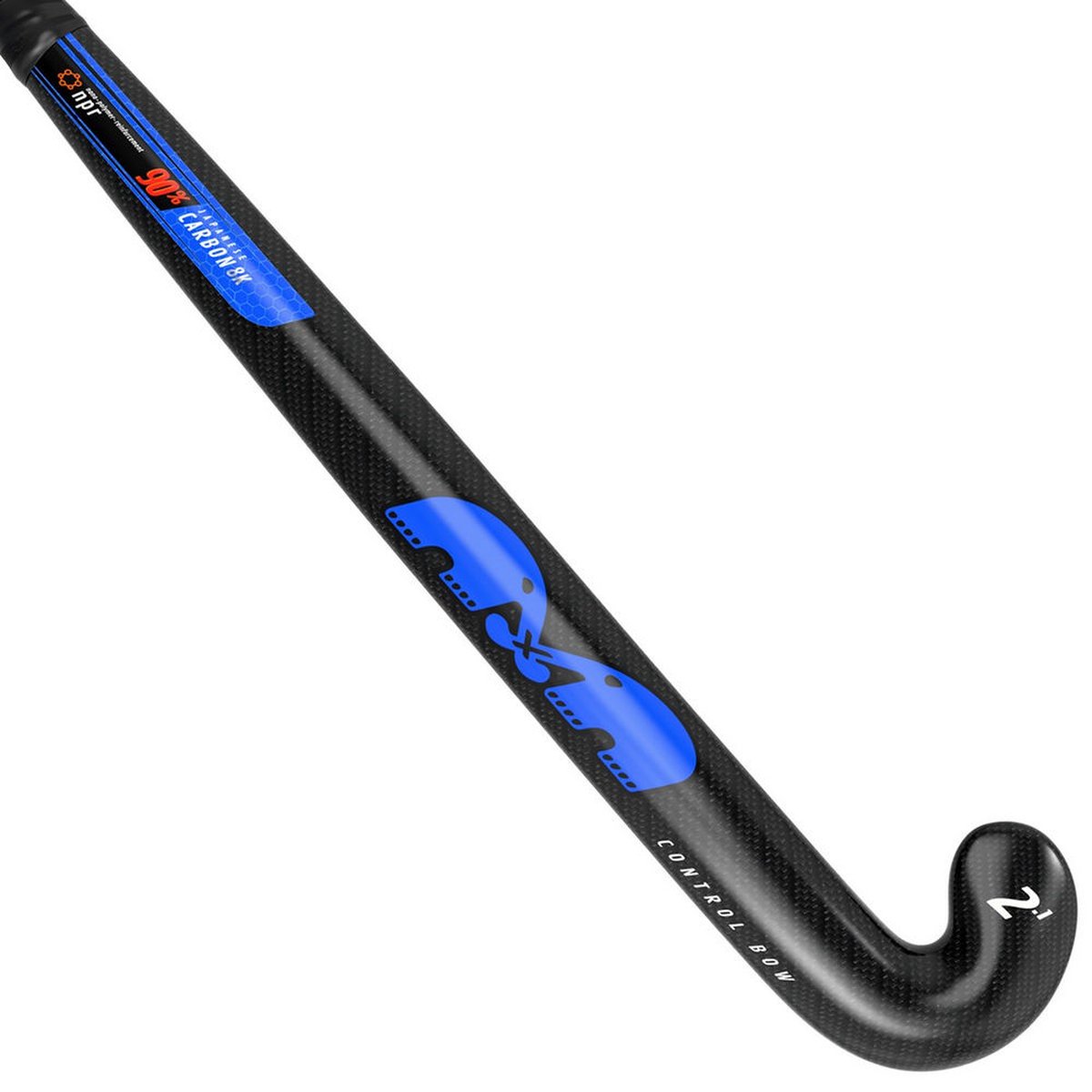 TK Hockey TK 2.1 Control Bow - Royal-blue - Hockey - Hockeysticks - Sticks Senior Kunst Veld