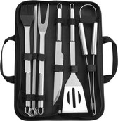 BEAU RIVAGE 6-delige barbecuegereedschapset