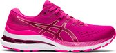 ASICS GEL-Kayano 28 Dames - Sportschoenen - roze/zilver - maat 35.5