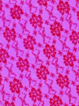 Decopatch papier roze romantische bloemenprint